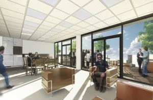 Vue salle de détente