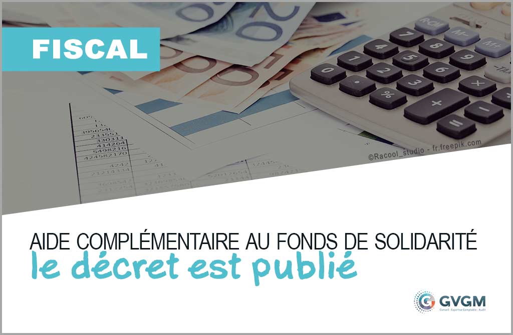 Aide complémentaire fonds de solidarité mars 2021