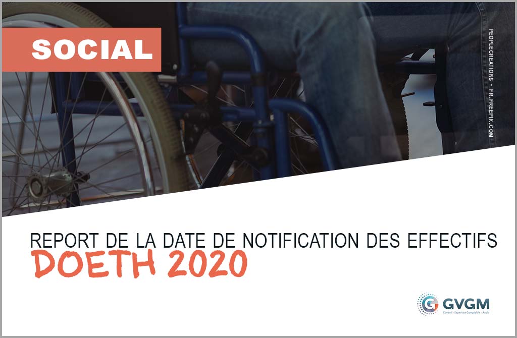 Report de la date de notification d'effectifs URSSAF