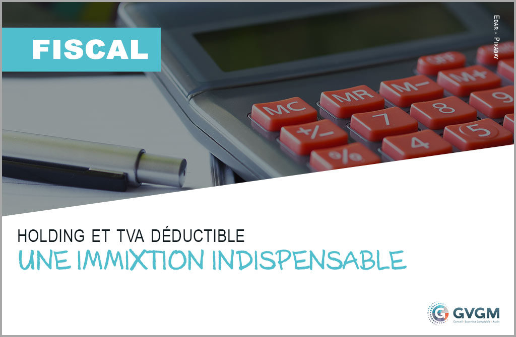 Holding et TVA déductible