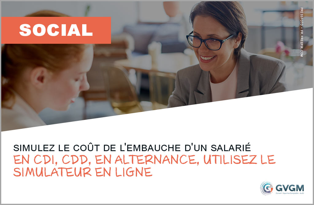 Simulez le coût de l'embauche d'un salarié en CDI, CDD ou en alternance