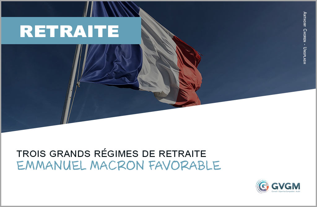 Emmanuel Macron favorable à la mise en place de trois grands régimes de retraite