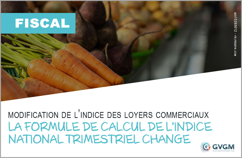 Modification de l'indice des loyers commerciaux