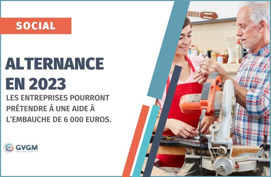 Alternance en 2023 :les entreprises pourront prétendre à une aide à l’embauche de 6 000 euros.