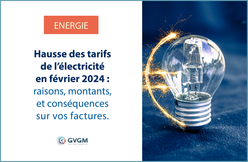Hausse des tarifs de l’électricité en février 2024